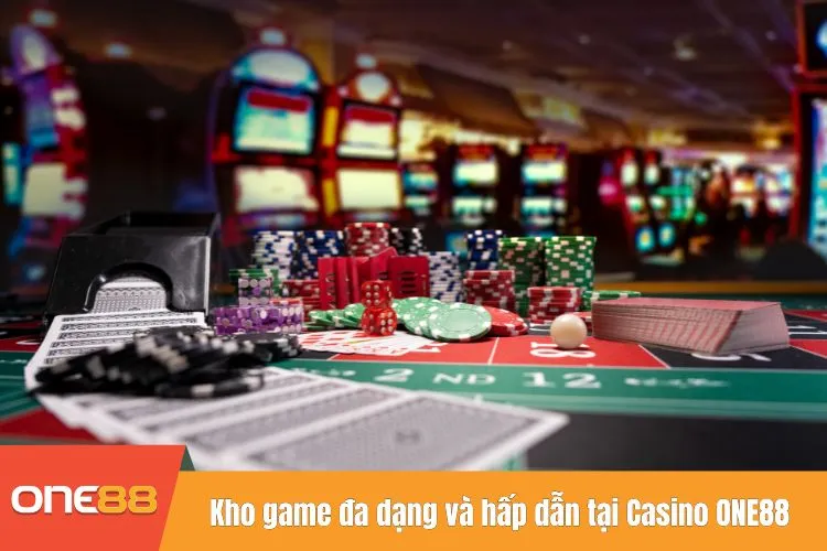 Kho game đa dạng và hấp dẫn tại Casino ONE88