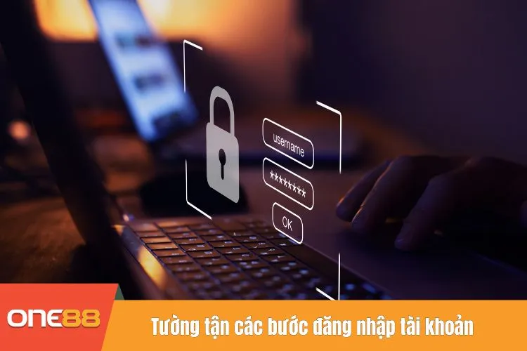 Tường tận các bước đăng nhập tài khoản